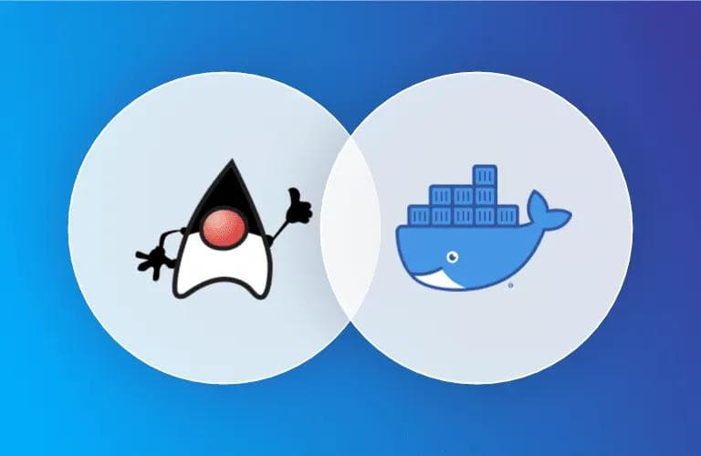 Java and Docker official logos image